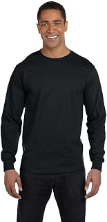 Hanes Tag-free Flat Round Neck Sleeve T-Shirt