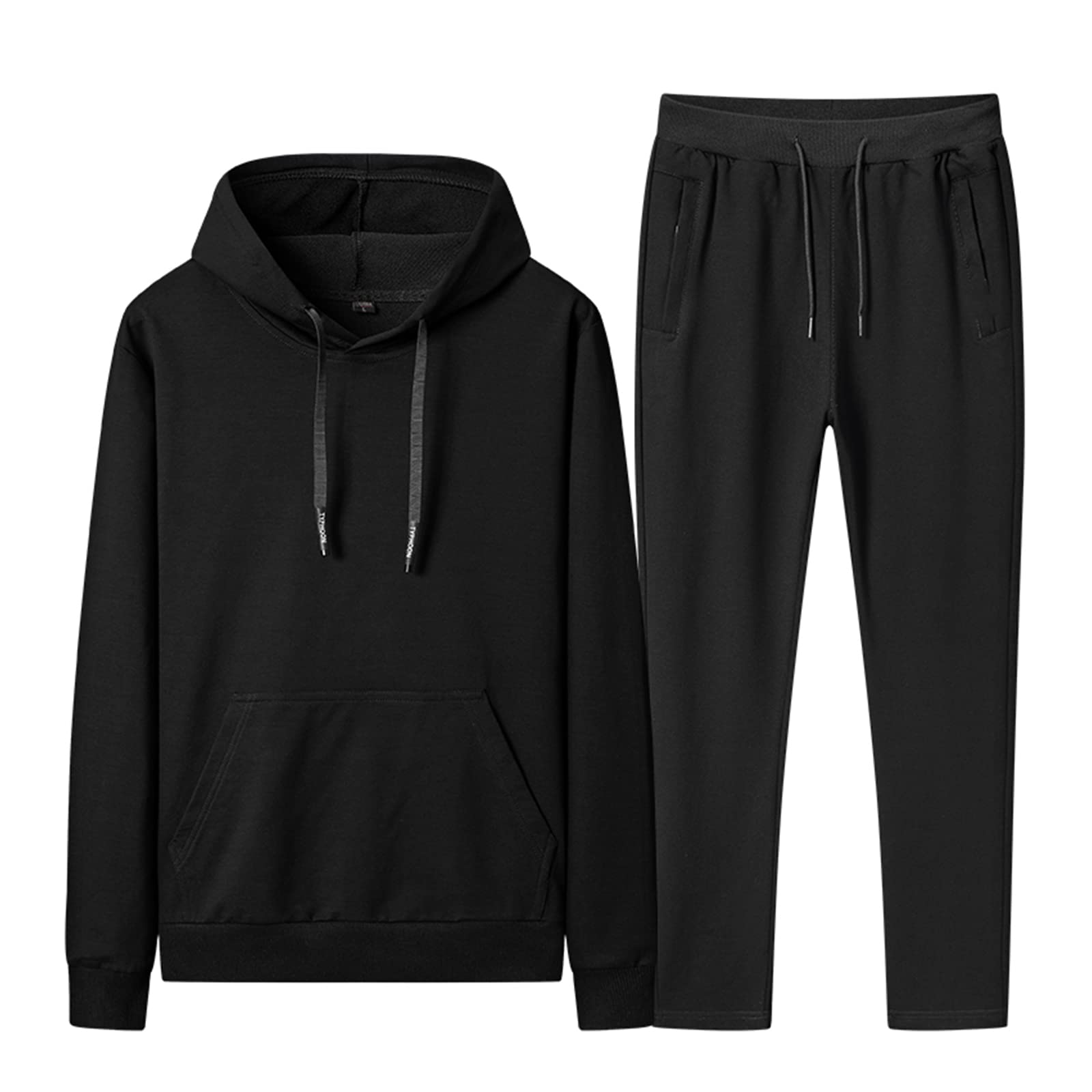 amropi Men's Tracksuit Boys Jogging Suit Hoodie and Jogging Bottoms Sports Suit