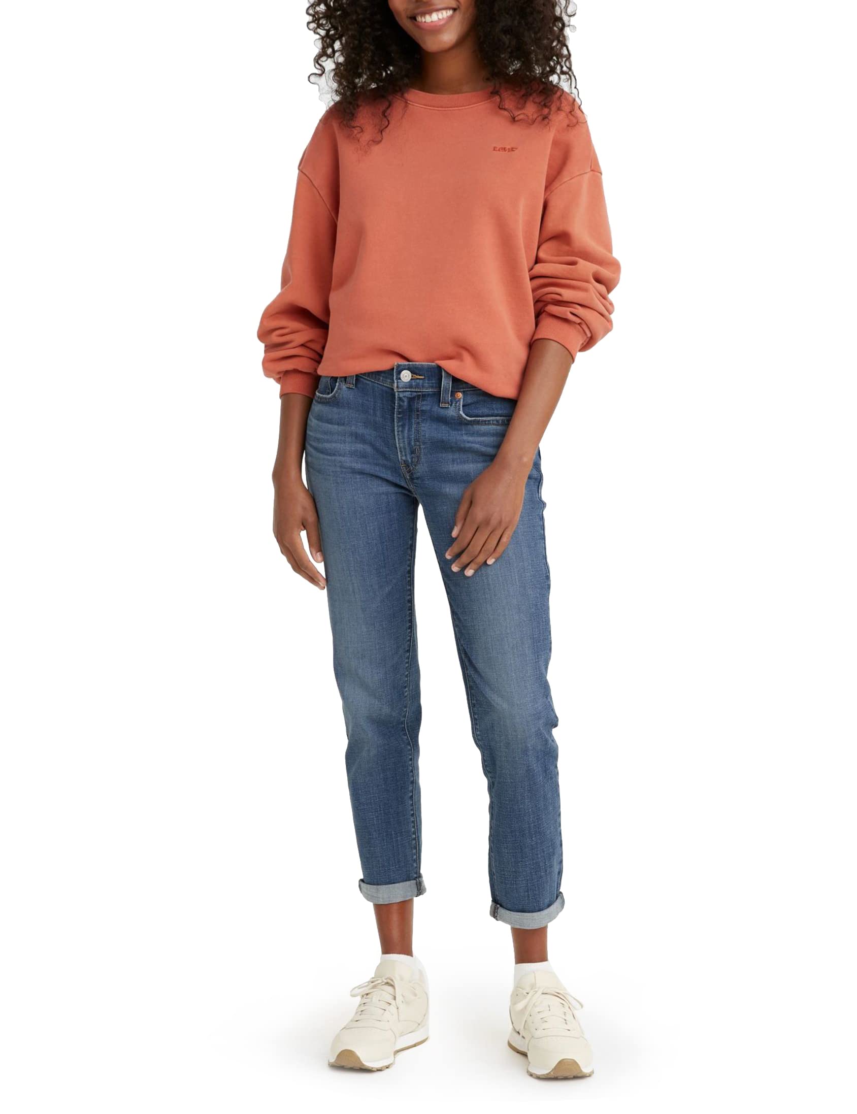 Levi's Women's Mid Rise Boyfriend Jeans