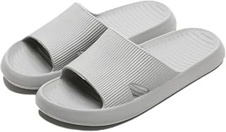 Anmerl Shower Shoes for Men and Women, Quick-Drying Lightweight EVA Non-Slip Sliders, Soft Cloud Slippers for Bathroom, Gym, Pool, Beach and Indoor/Outdoor Use