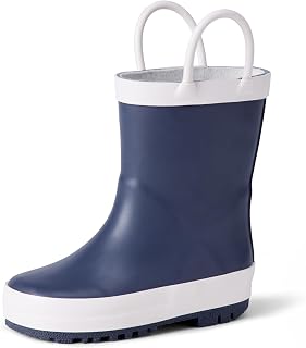 Amazon Essentials X Sofia Grainge Unisex Baby Waterproof Rubber Rain Boots