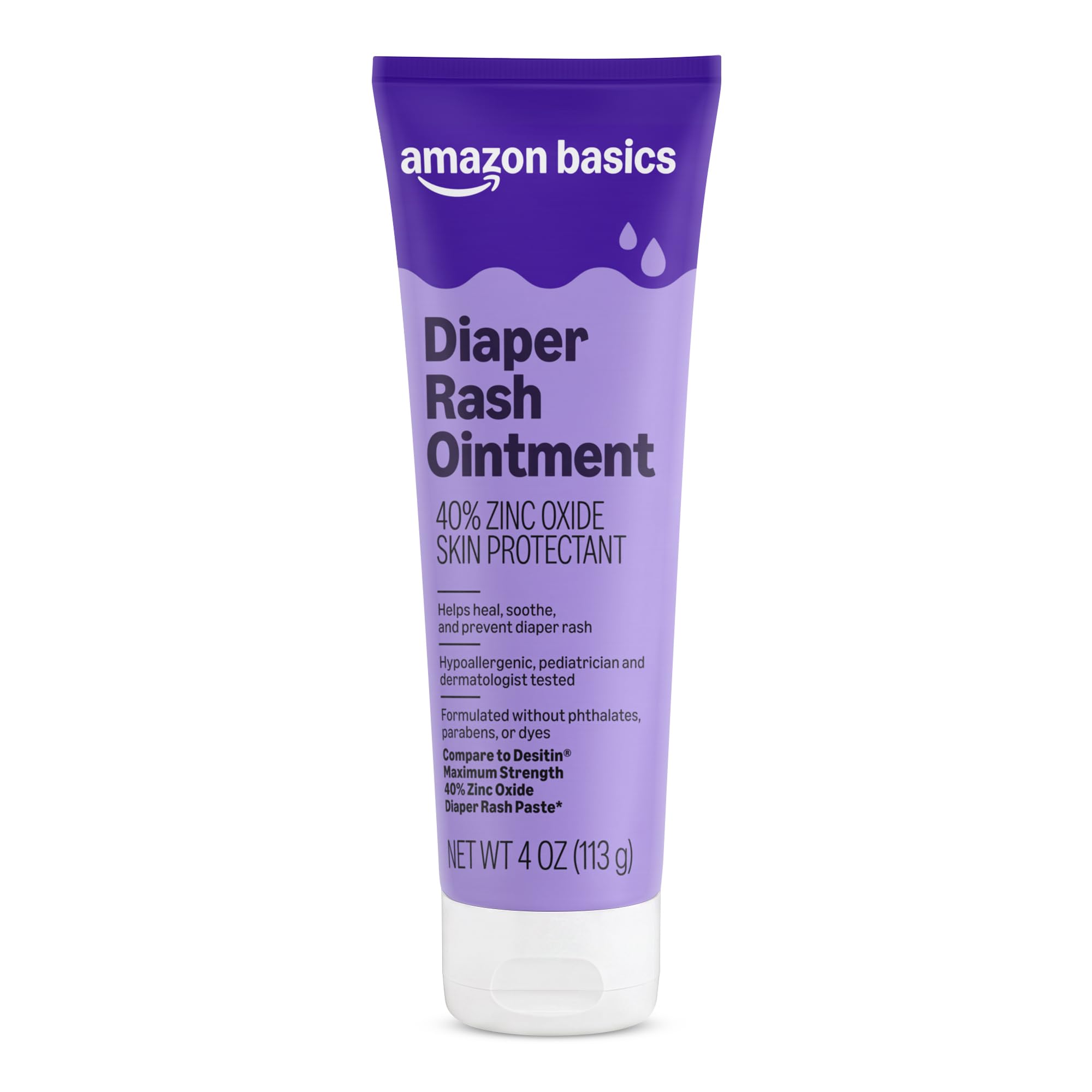 Amazon Basics Diaper Rash Ointment 4 Oz 1 pack
