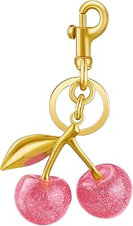 Cherry Bag Charm Cute Cherry Purse Charms Strawberry Keychain Best Gifts