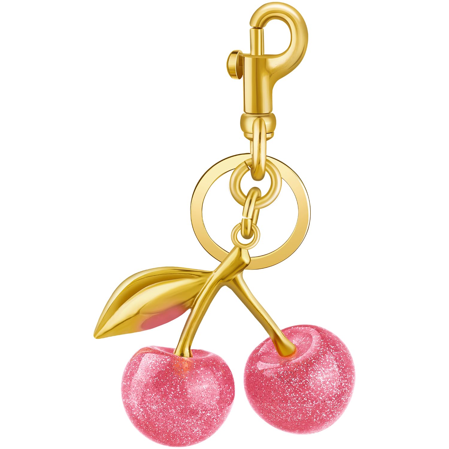 Cherry Bag Charm Cute Cherry Purse Charms Strawberry Keychain Best Gifts