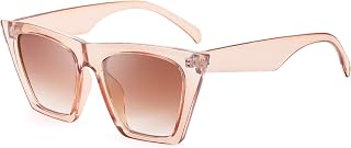 FEISEDY Vintage Square Cat Eye Sunglasses Women Fashion Small Cateye Sunglasses B2473