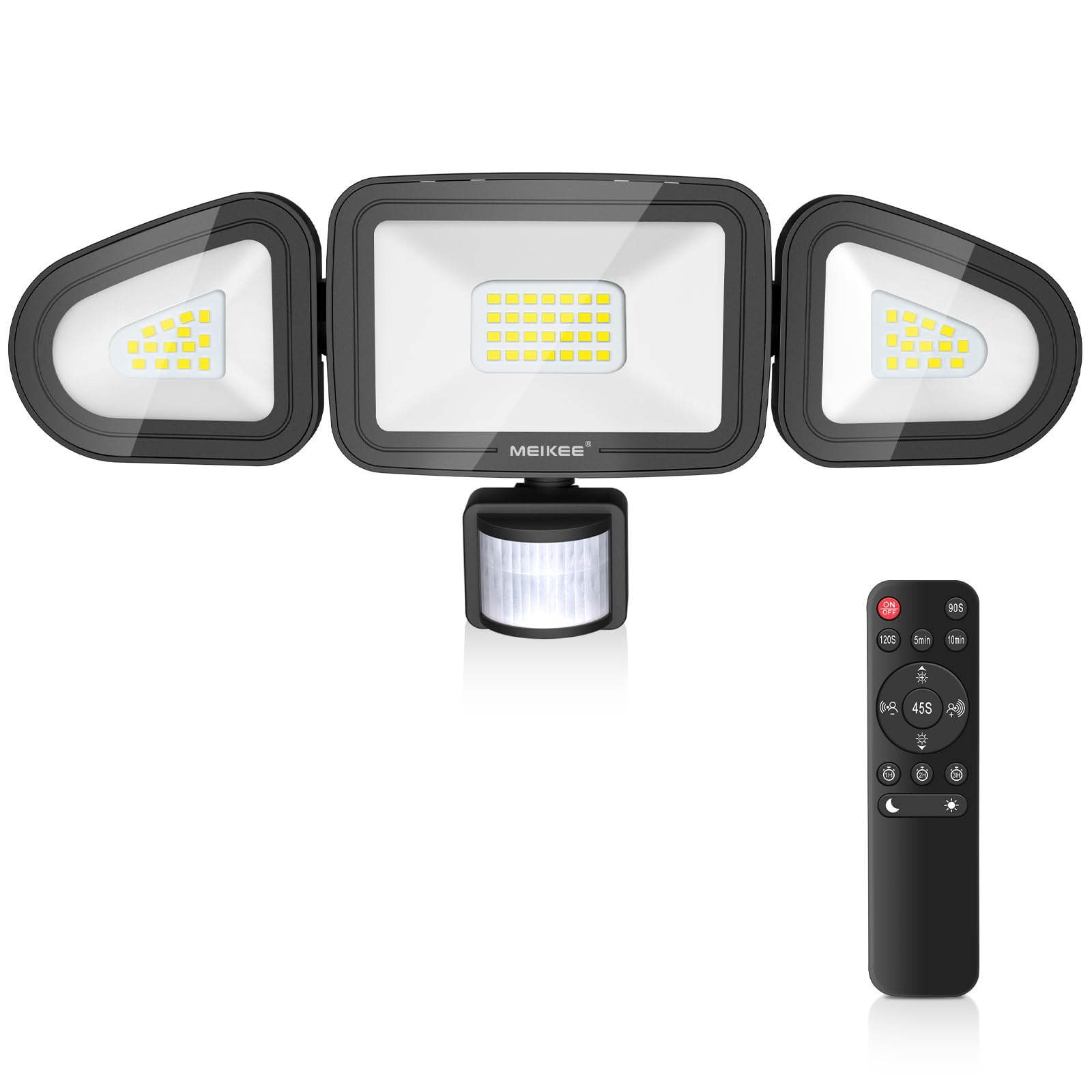 MEIKEE 42W Security Lights Outdoor Motion Sensor 3600LM PIR Floodlights | 6500K 