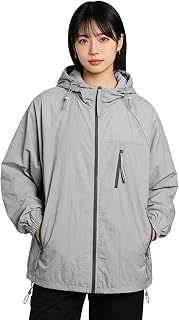 Kayiyasu Women's Windbreaker, Mountain Hoodie, Waterproof Jacket