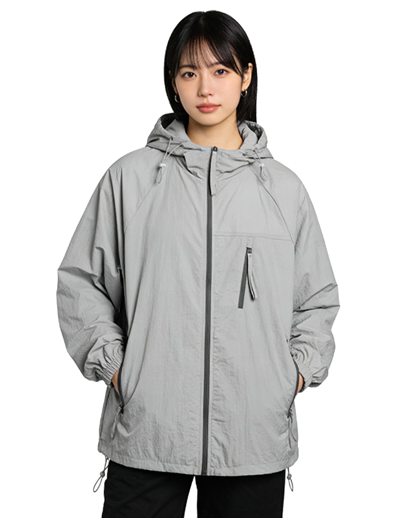 Kayiyasu Women's Windbreaker, Mountain Hoodie, Waterproof Jacket