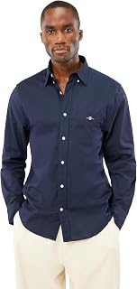 Gant Reg Poplin Banker Men's Shirt (Pack of 1)