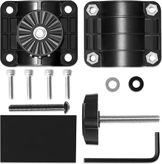 for Garmin LVS34 0 Degree Pole Mount, Zero Degree Transducer Bracket for Garmin Livescope Plus LVS34 & for LiveScope Plus System, Replaces 010-13228-03