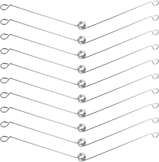 10PCS Spring Clips for Recessed Light Fixtures Torsion Spring Clips Metal Recessed Lighting Trims Springs Clip Replacements Recesse Lighting Trim Accessories for Bathroom Ceiling Exhaust Fan Shower
