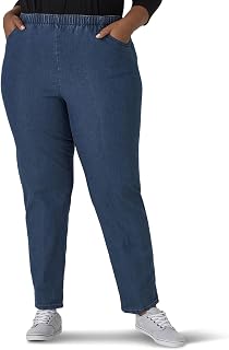 Chic Classic Collection Women's Plus Size Pull-On Pant