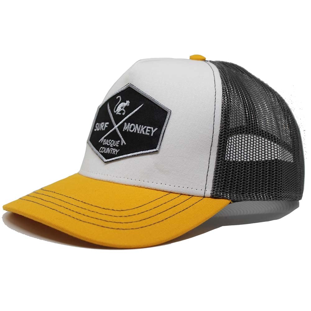 Surf Monkey® Trucker Hat - Men/Women Cap - 5 Panel Design - One Size - Structure