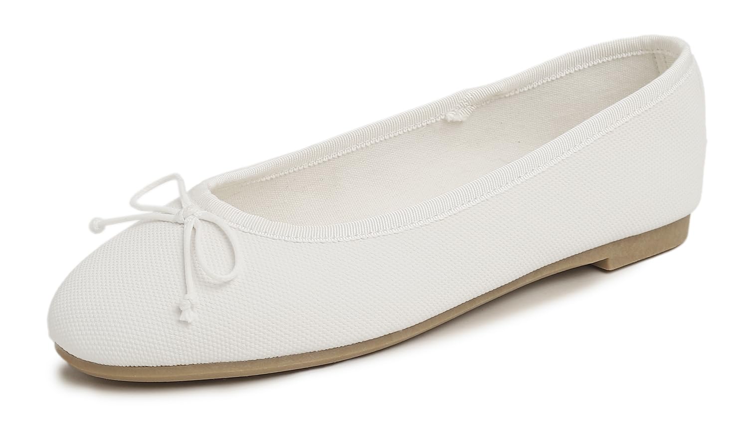 Feversole Women's Fashion Round Toe Ballet Flat,Bailarina Punta Redonda para Muj