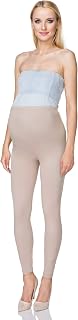 SOFTSAIL Maternity Leggings Pregnancy Pants Cotton Pants with Belly Support Over Bump High Waist Elastic Soft Women Clothes Maternity Clothing Pregnancy Wear