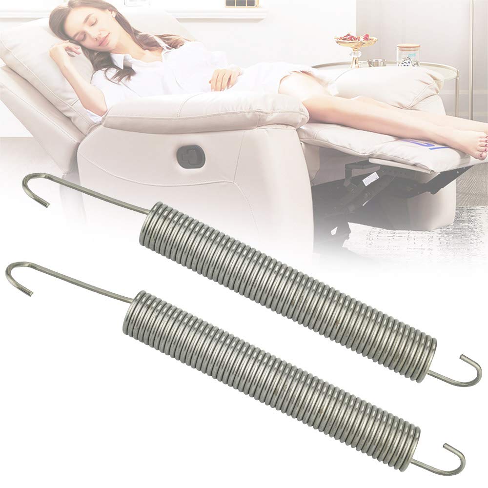 TANCUDER 2 Pcs Recliner Replacement Springs Dual Hook Mechanism Tension Springs 