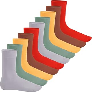 FOOTSTAR Original socks for everyday use. Unisex socks, 10 pairs, many trendy colours and sizes from 35 to 50. Celodoro quality.