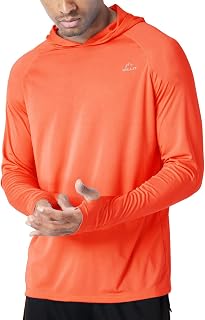 Willit Mens Sun Shirt UPF 50+ Rash Guard Long Sleeve Sun Protection SPF UV for Fishing Athletic Running