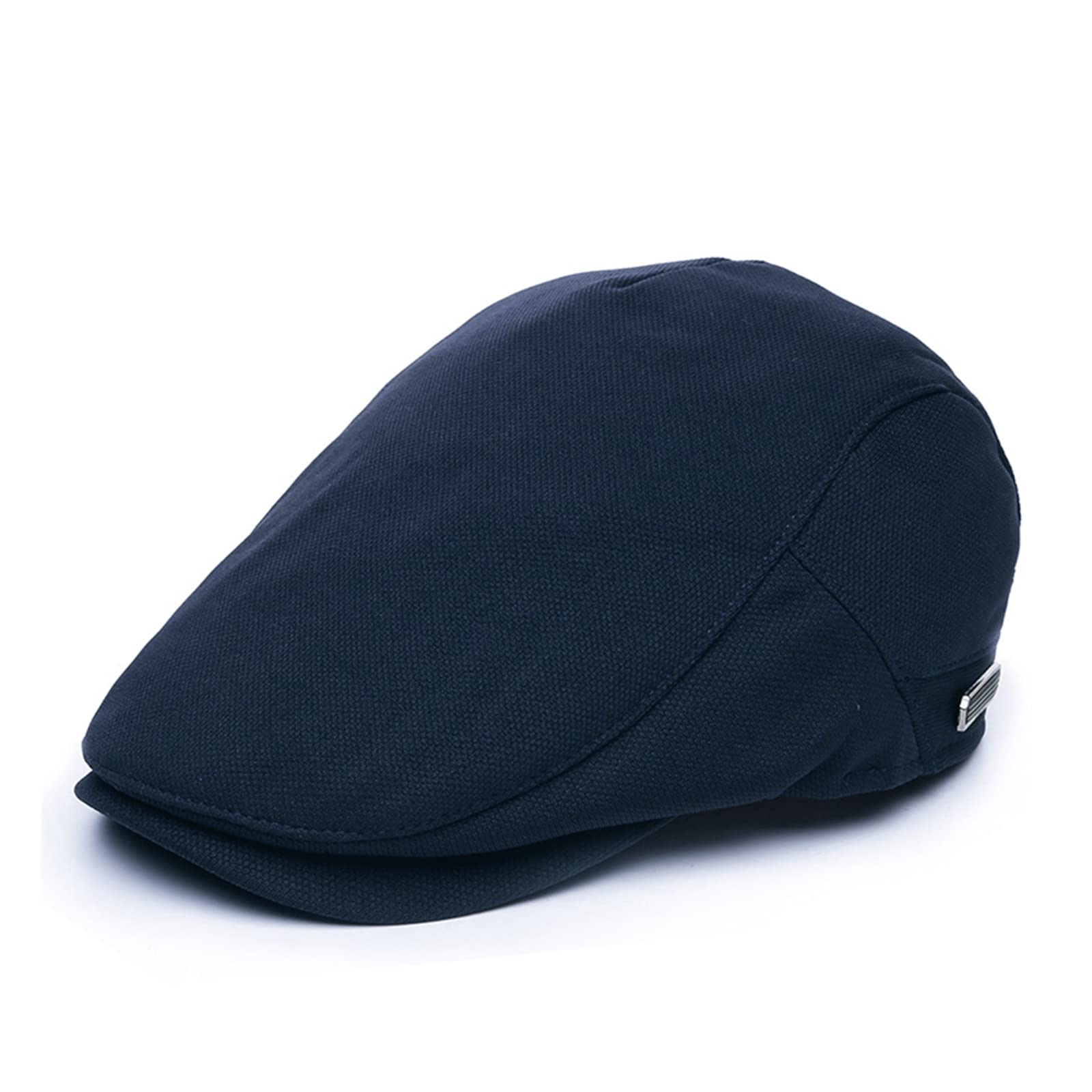 Casquette Beret Plate Gavroche Homme Réglable Vintage Ivy Chapeau
