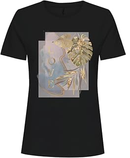 ONLY Onlkita Reg S/S Mix Top Box CS Jrs Ex. T-Shirt Donna