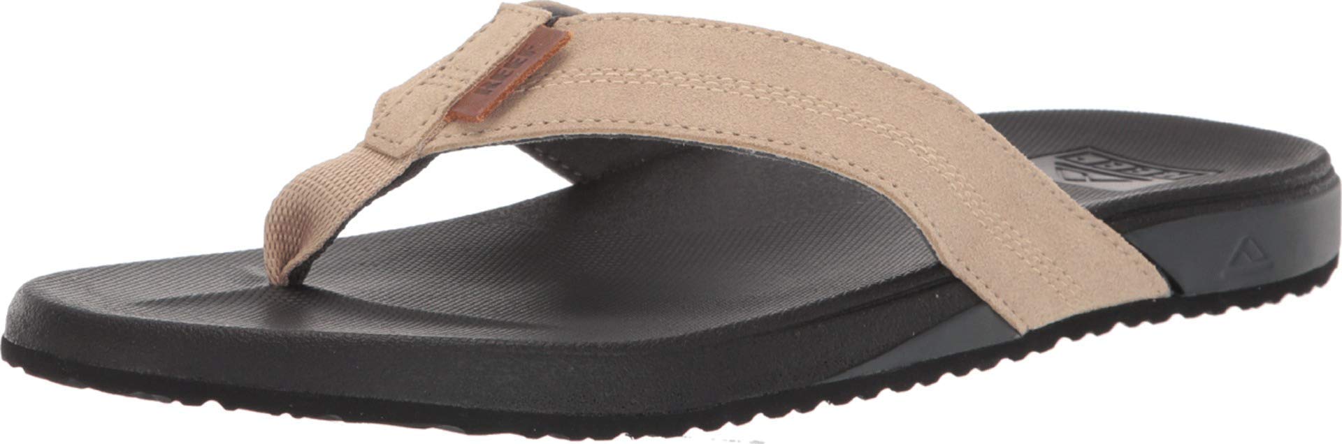 Reef Cushion Bounce Phantom Le, Flip Flops Men, Black Black Tan Bta, 37.5 EU