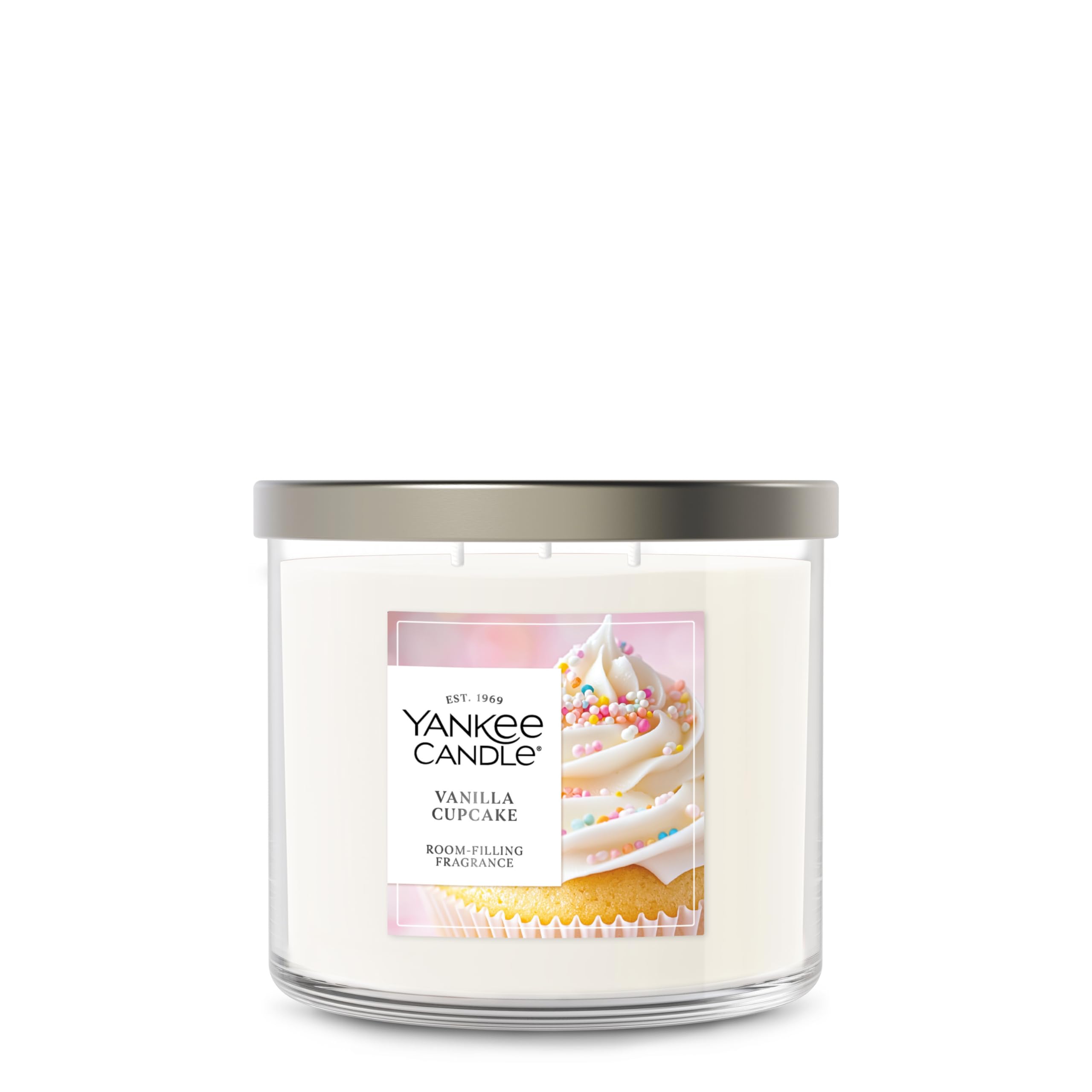 Yankee Candle 3 Wick Candle Jar, Scented Candle with up to 40 Hours of Burn Time