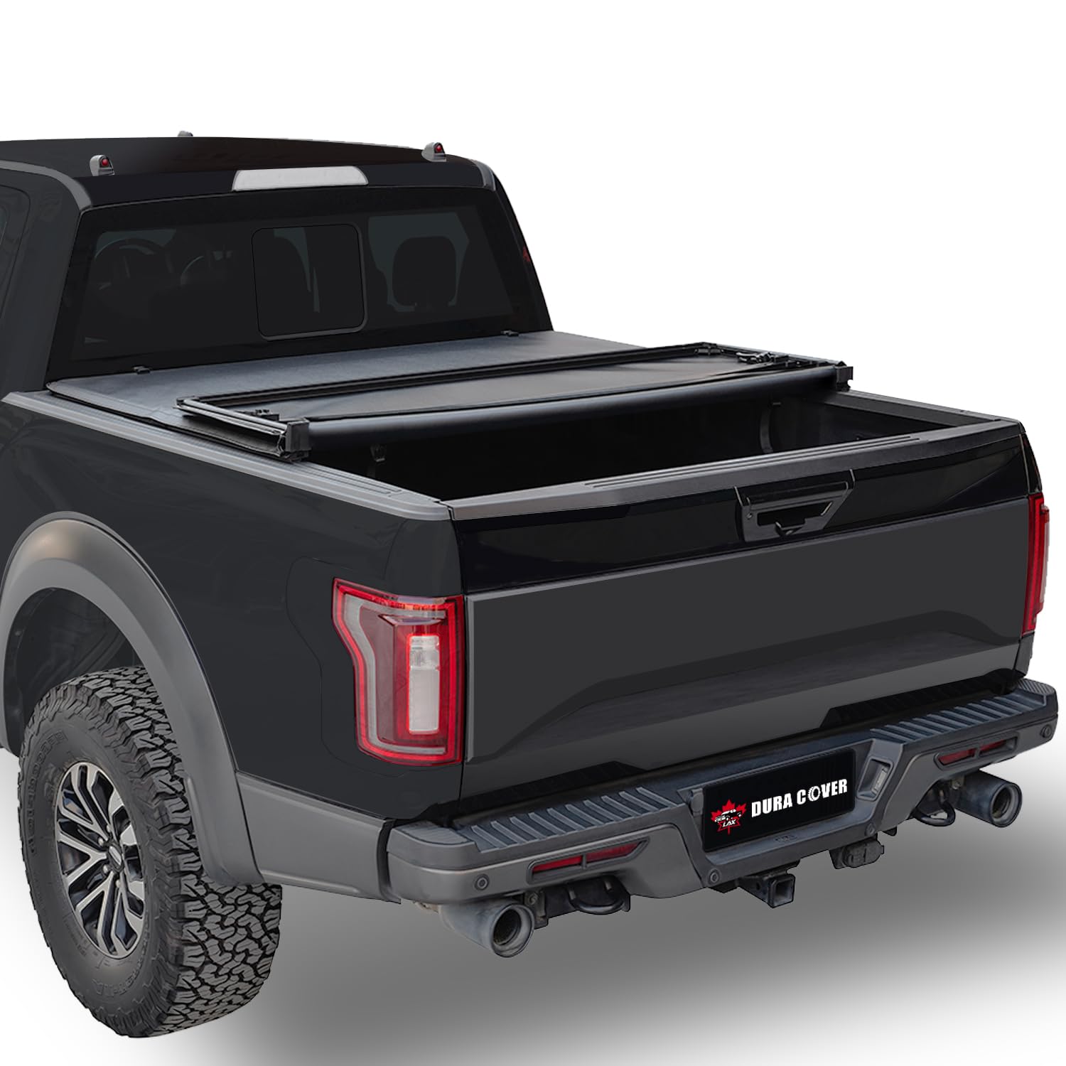 LAX Soft Tri-Fold Truck Bed Tonneau Cover for 2009-2018 Dodge Ram 1500, 2019-202