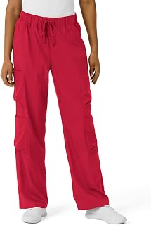 Wink Boundless Women's Classic Wide Leg Cargo Scrub Pant