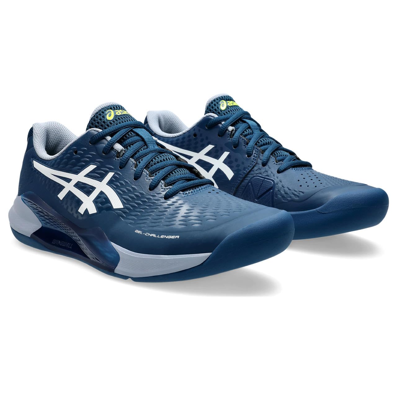 ASICS Challenger 14 Men's Tennis Shoes Blue Yellow