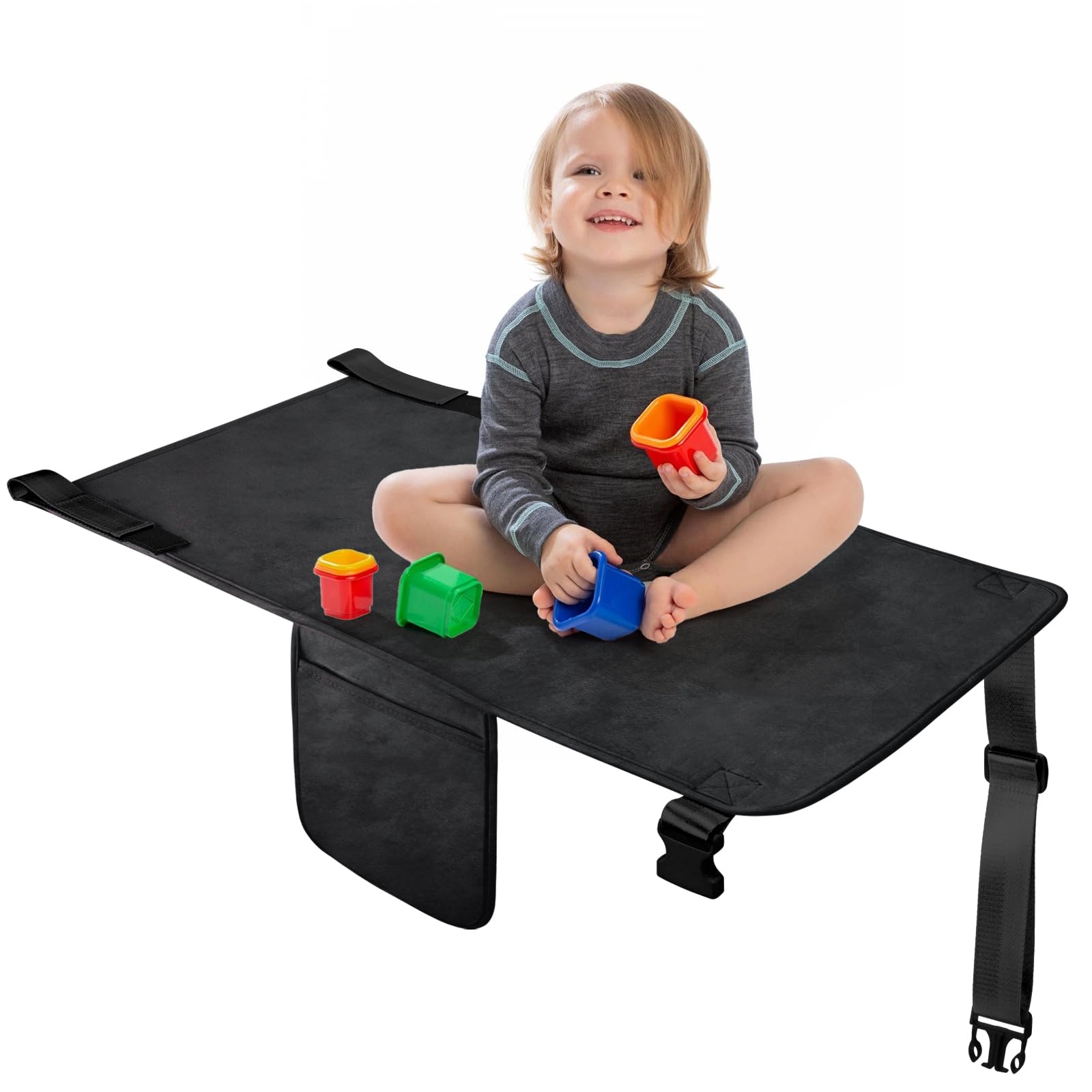 COZYBONDER Toddler Airplane Bed, Kids Airplane Seat Extender Travel Bed, Kids Ai