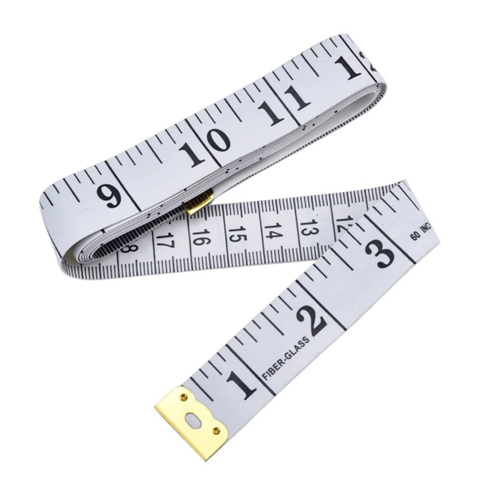 Body Measuring Tape, 1.5m/60in Measuring Tape for Body Measurements, White | Dua