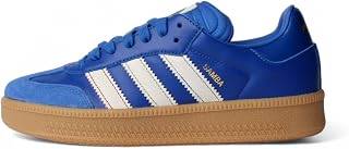 adidas Vanquish 6 Lea m, Men's Running Shoes, Blue White Cloud White Gum, 41 1/3 EU