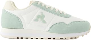 Le Coq Sportif - LCS Court Breaker Girl GS - Junior Shoe Synthetic Leather Velcro Elastic Laces Soft Sole Daily Wear -