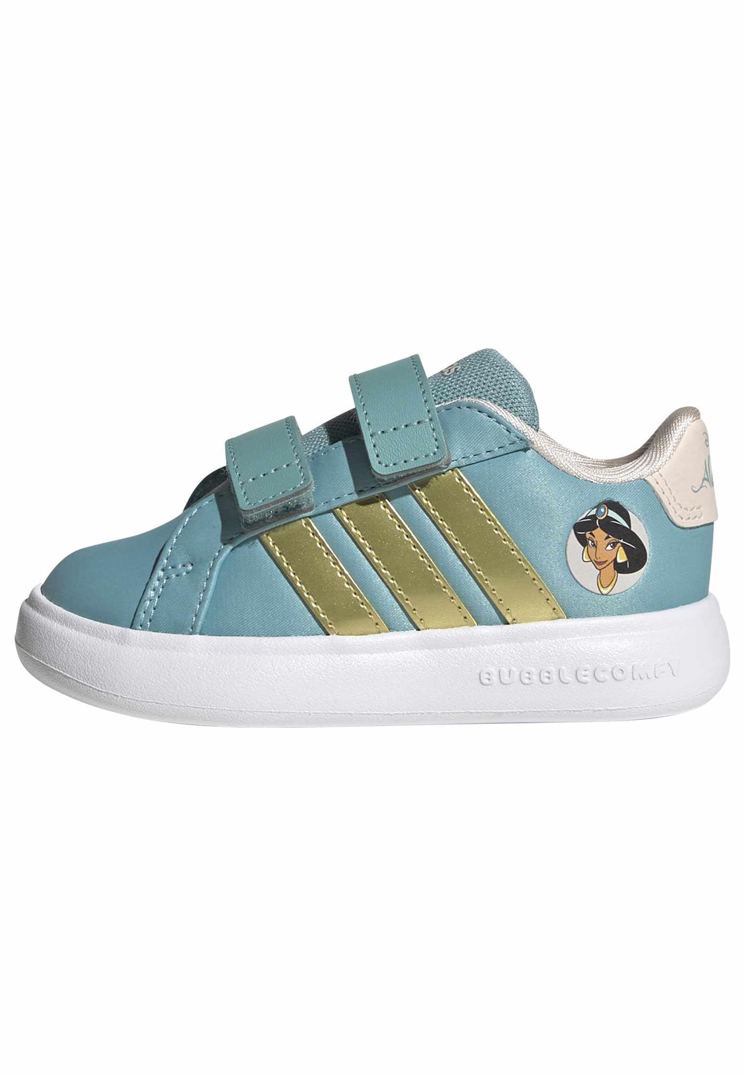 adidas Unisex Baby Disney Aladin Grand Court 3.0 Shoes Infants, Mint Ton/Gold Me