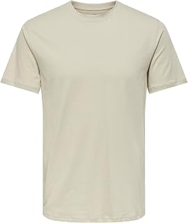 Only & Sons Men's Onsmax Life Reg Ss Stitch Tee Noos T-Shirt