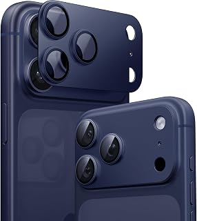 TORRAS for iPhone 17 Pro Camera Lens Protector, Deep Blue, 1 Pack