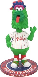 Phillie Phanatic Philadelphia Phillies 5 Inch Repeat Name On Base Bobblehead MLB