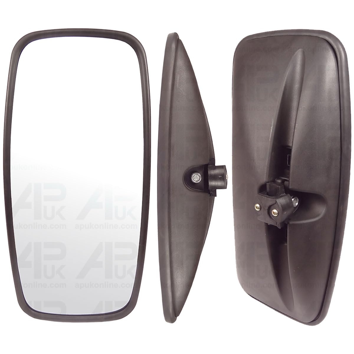 Universal Mirror Head + Glass Tractor Lorry Digger Truck Plant Replacement for J