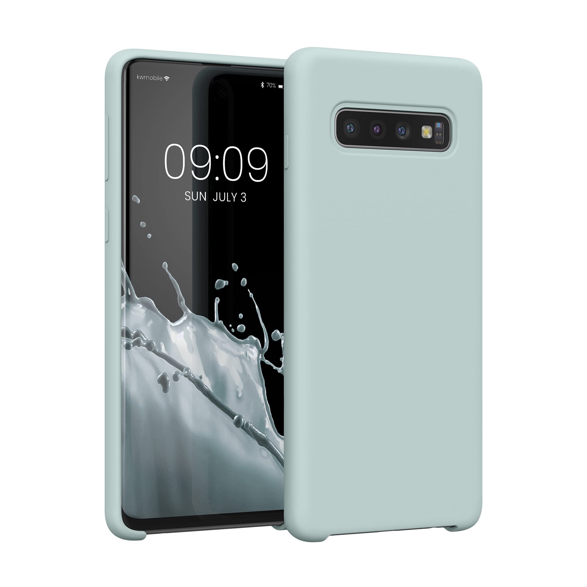 kwmobile Mobile Phone Case for Samsung Galaxy S10 Case - Silicone Case - Wireles