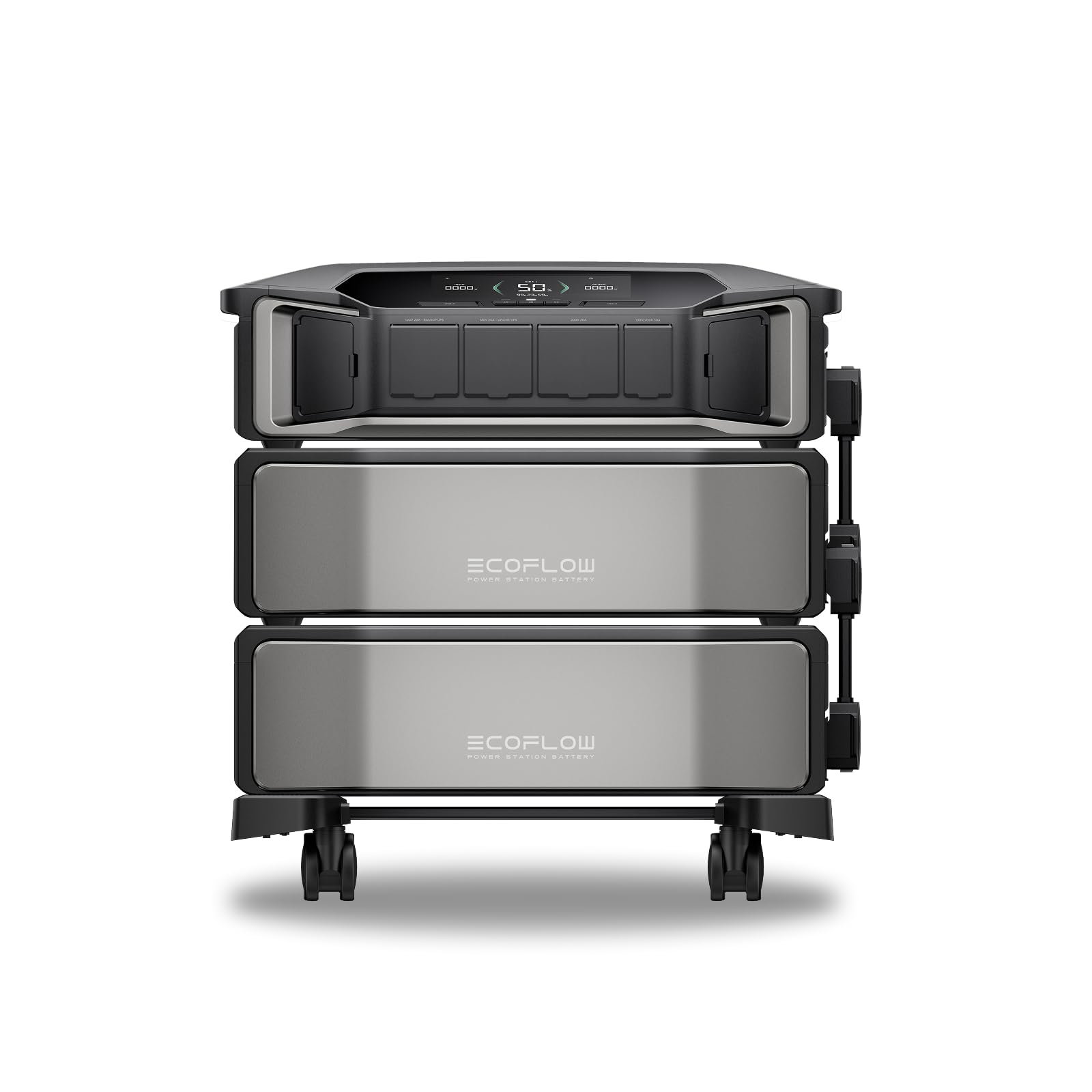 EF ECOFLOW 12kWh Power Station: DELTA Pro Ultra with Extra Battery | 120/240V 72