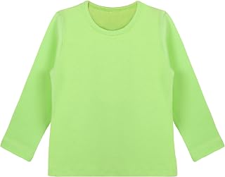 Lilax Girls Basic Long Sleeve Round Neck T-Shirt