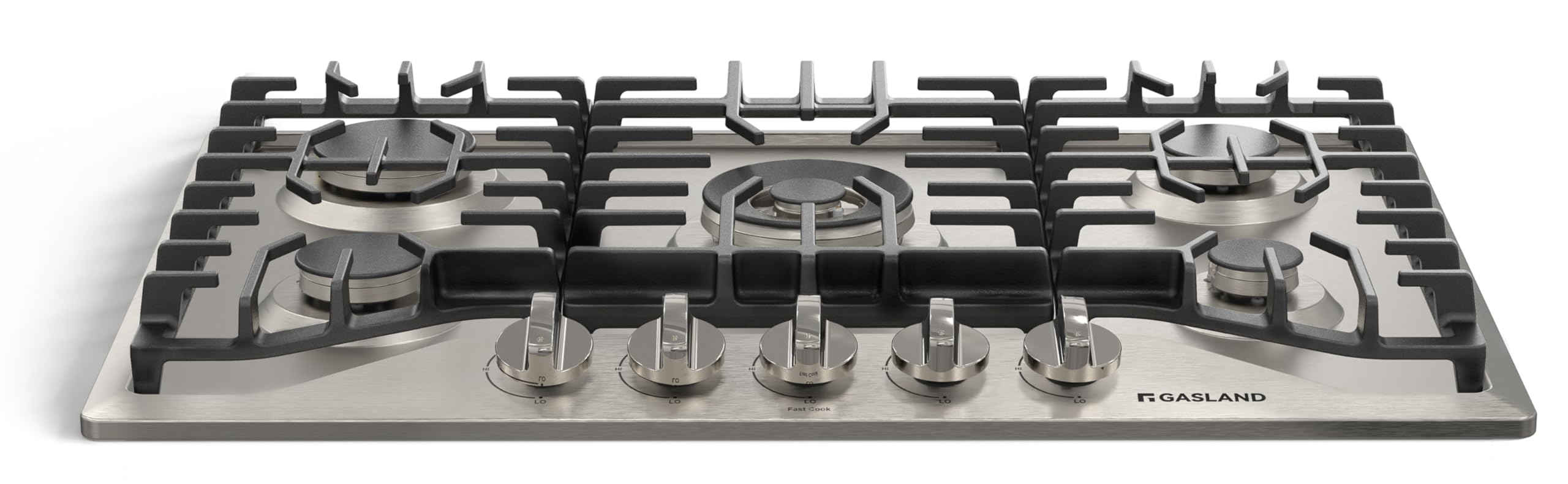 GASLAND 30 Inch Gas Cooktop with 5 Italy Burners, Cast Iron Grate | Built-in Pro