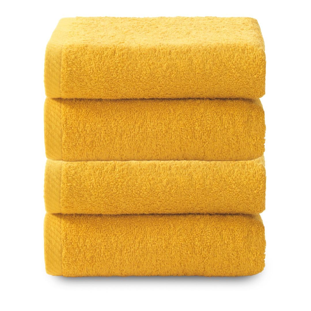 Top Towel Plus - Set of 4 Hand Towels 100% Cotton | Bath and Guest Towels 50 x 1
