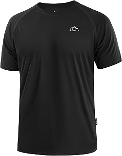 Men's UPF 50+ Sun Protection Swim Rash Guard Quick Dry Water Beach Shirts