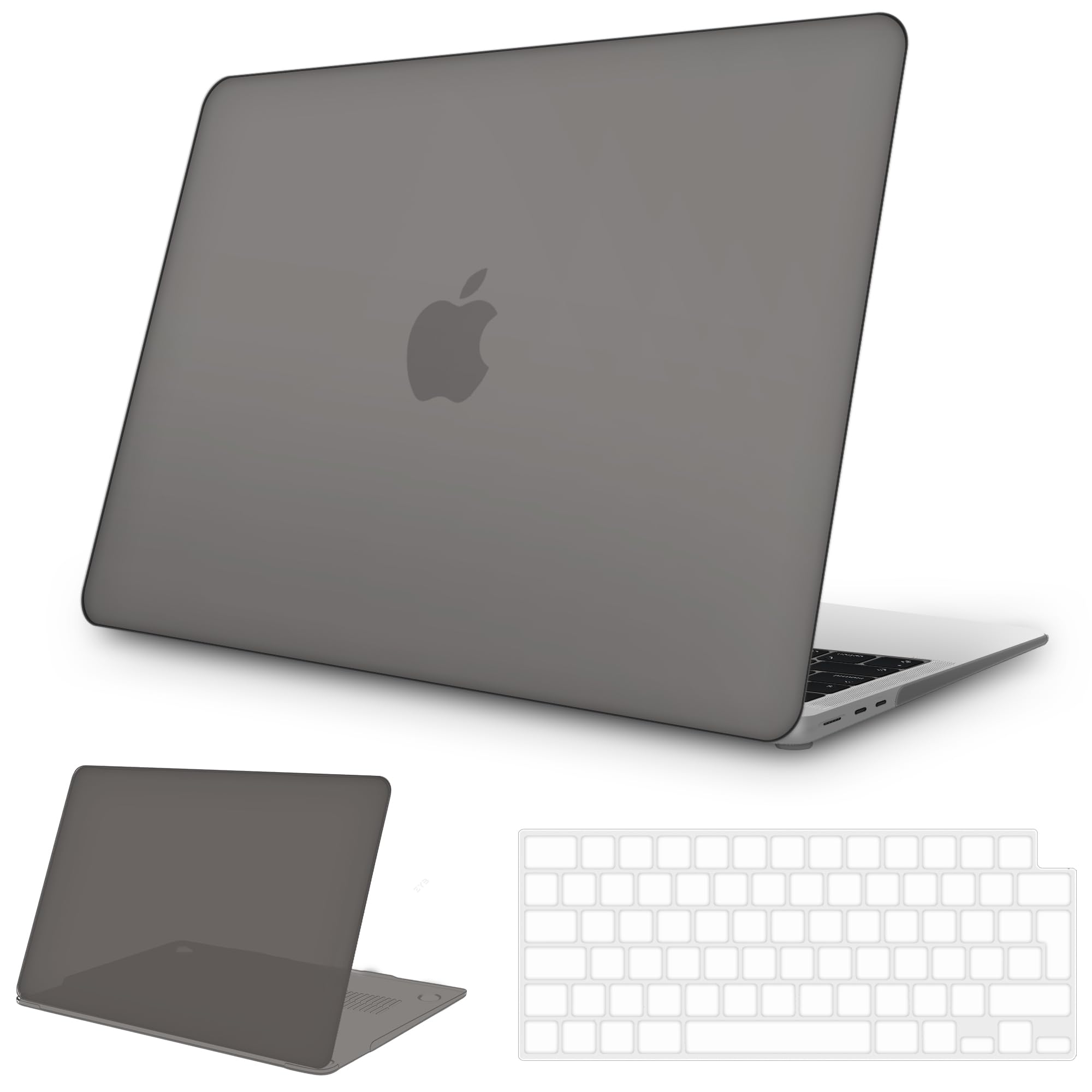 MacBook Air 13" M5 M4 M3 M2 2026-2022 Case, Matte Grey