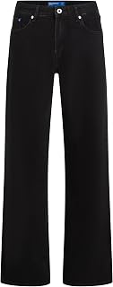 Karl Lagerfeld Women's Mid Rise Relaxed Denim Jeans