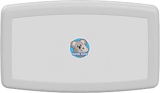 Koala Kare Surface-Mounted Horizontal Baby Changing Station, Model KB300-05 (White Granite)