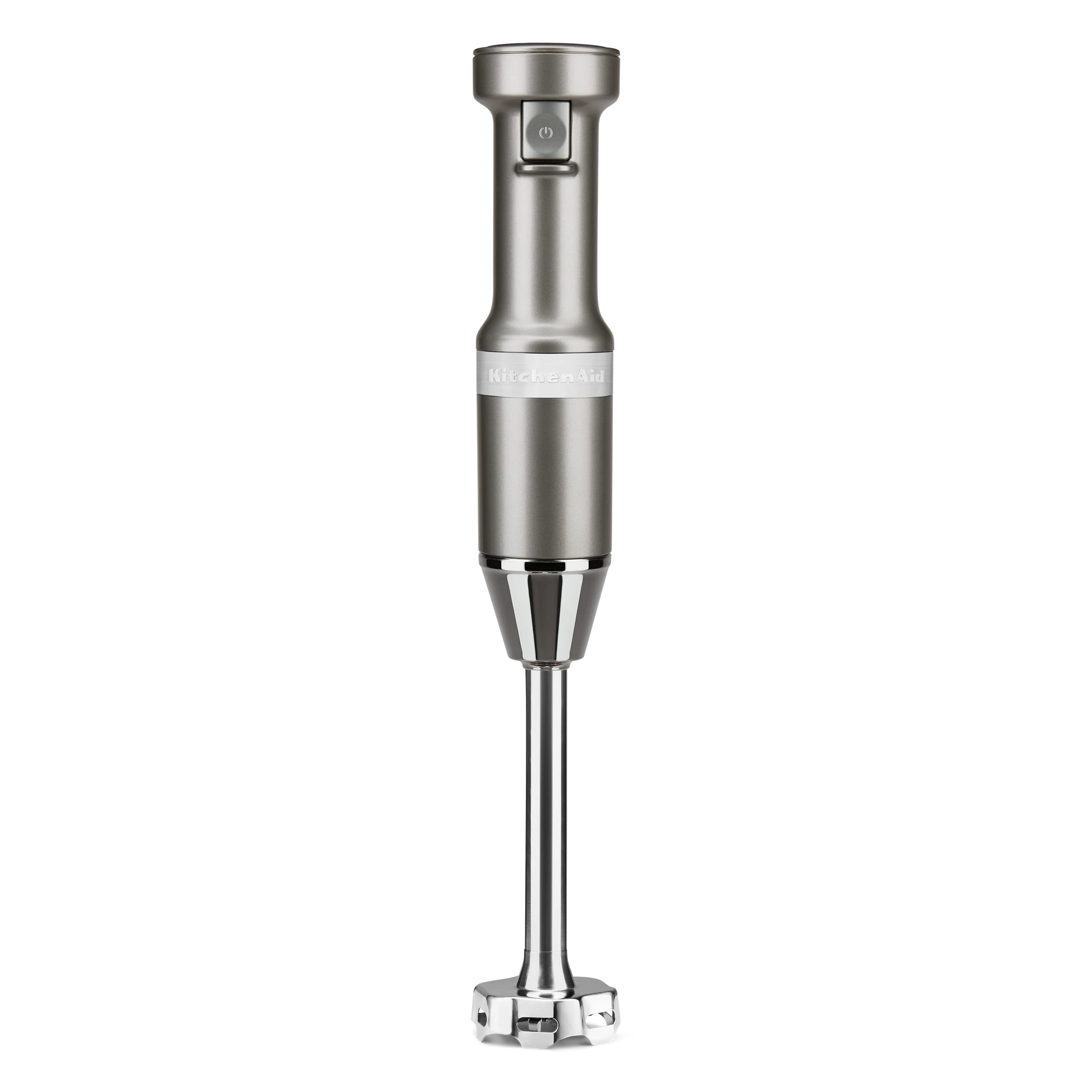 KitchenAid Variable Speed Corded Hand Blender, KHBV53, Contour Silver | Removabl