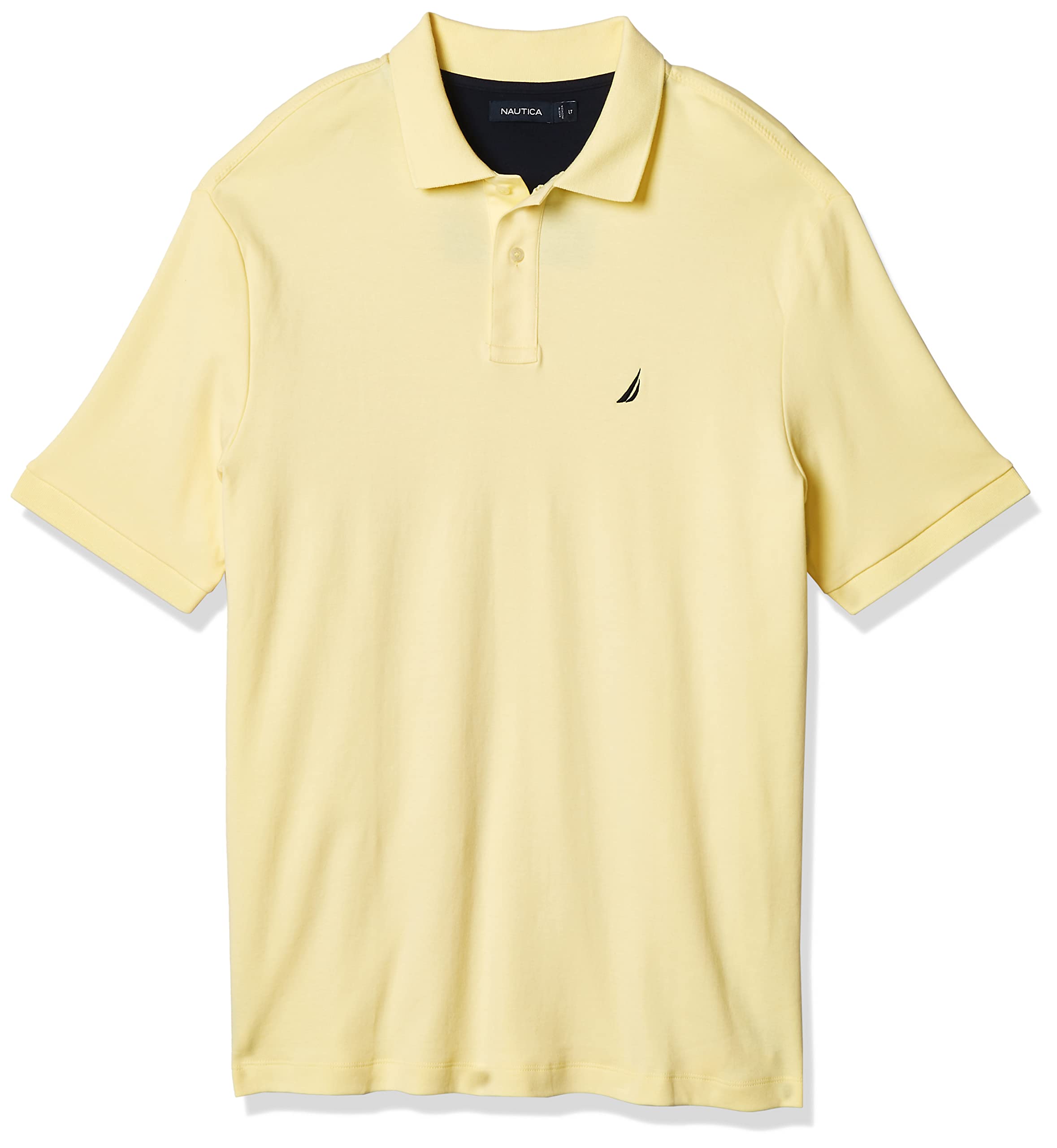 Nautica Men's Classic Fit Short Sleeve Solid Soft Cotton Polo Shirt Polo Shirt