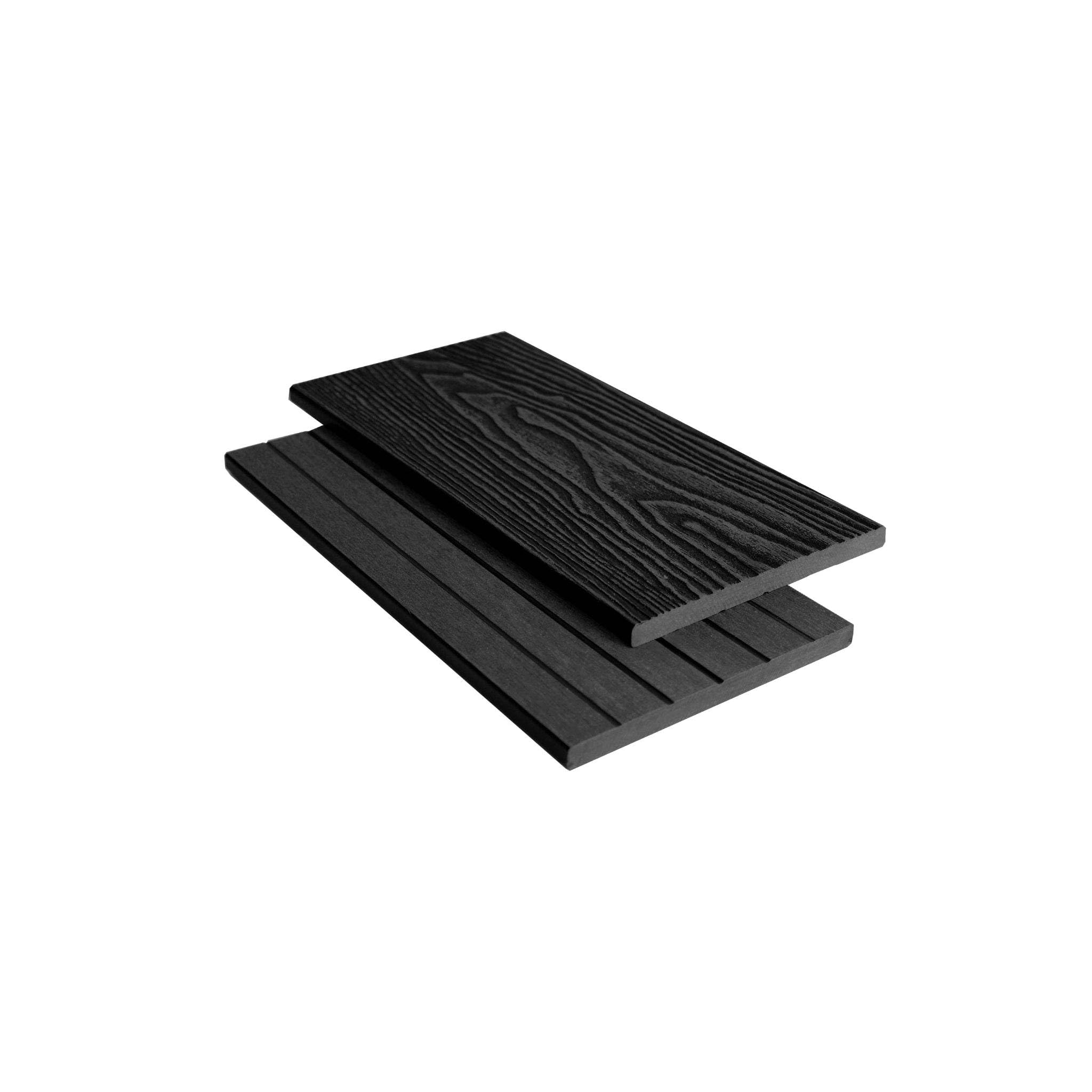 Tuda Grass Direct | 3.6m Composite Fascia Board WPC – Deep Embossed Woodgrain Ef